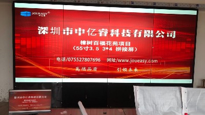12塊55寸拼接屏助力江西樟樹百?；ㄔ沸^(qū)安全防范
